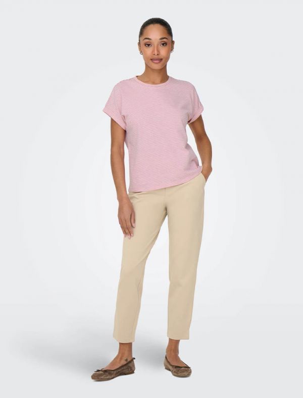 T-shirt manica corta Jdy - rosso