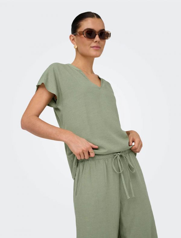 Camicia manica corta Jdy - tea