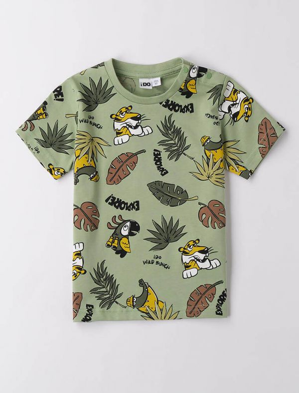 T-shirt manica corta I Do - verde