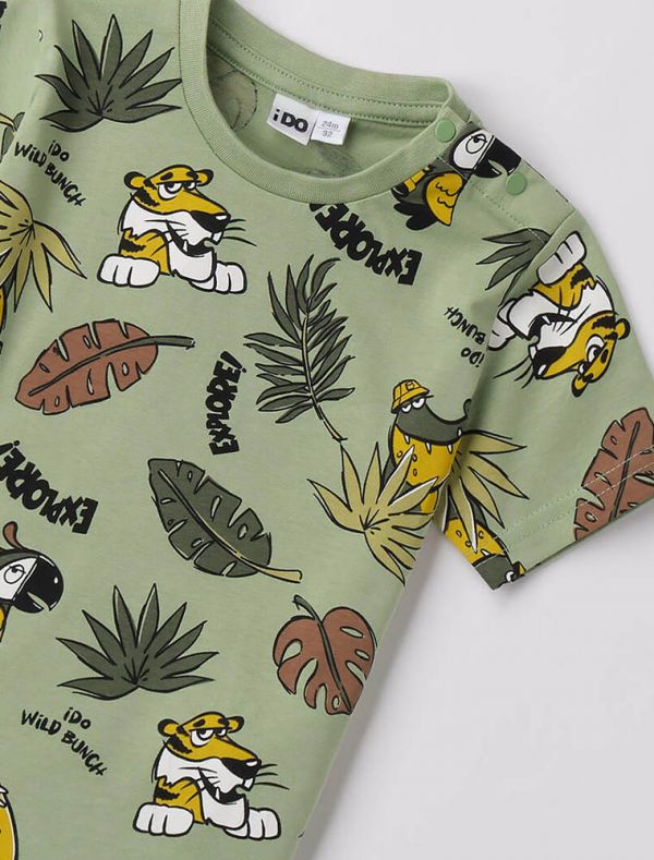 T-shirt manica corta I Do - verde