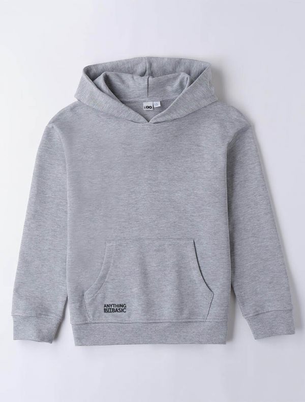Maglia in felpa I Do - grigio melange