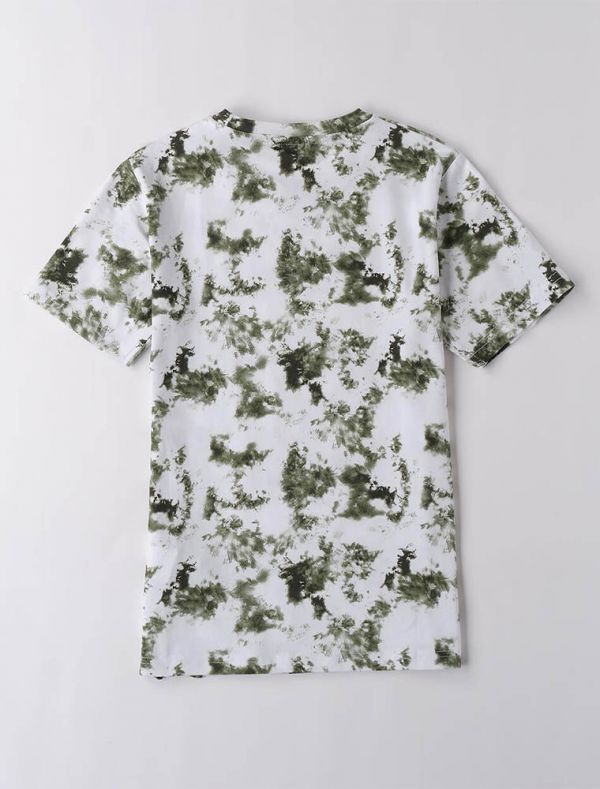 T-shirt manica corta I Do - bianco verde