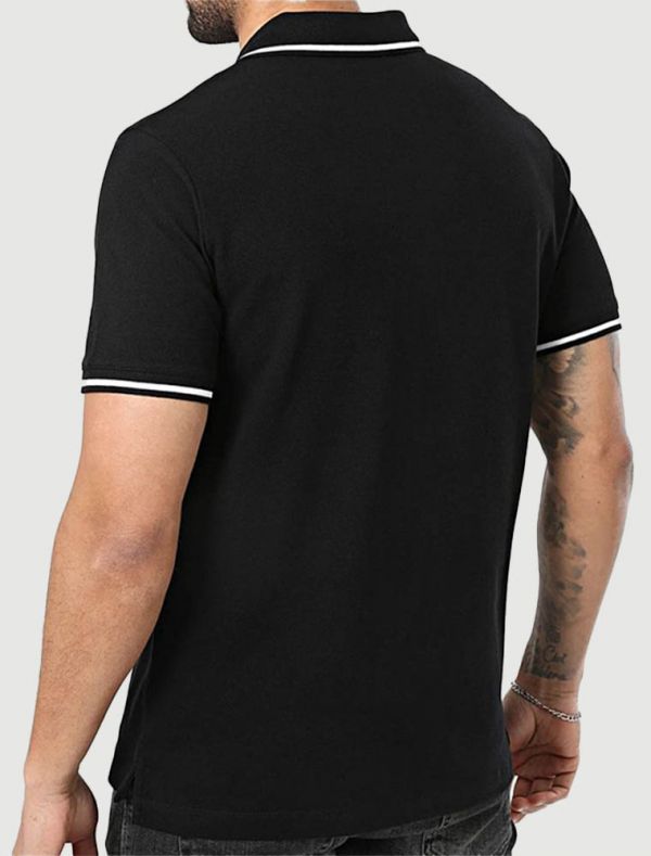 Polo manica corta Emporio Armani - nero