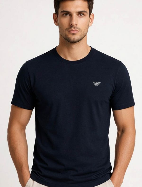 T-shirt manica corta Emporio Armani - blu