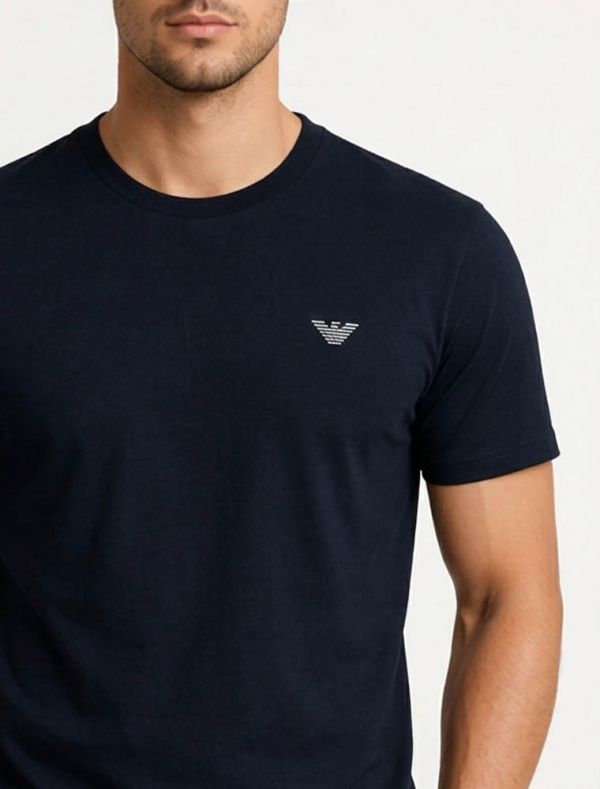 T-shirt manica corta Emporio Armani - blu