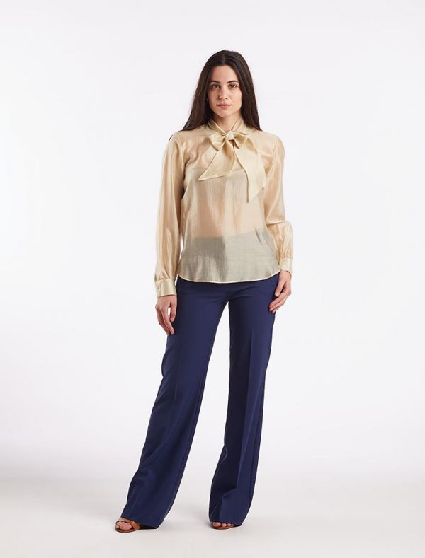 Camicia manica lunga giovane Artigli - avorio