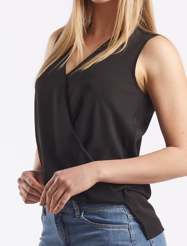 Camicia manica corta Artigli - nero