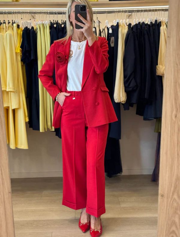 Pantalone Artigli - rosso