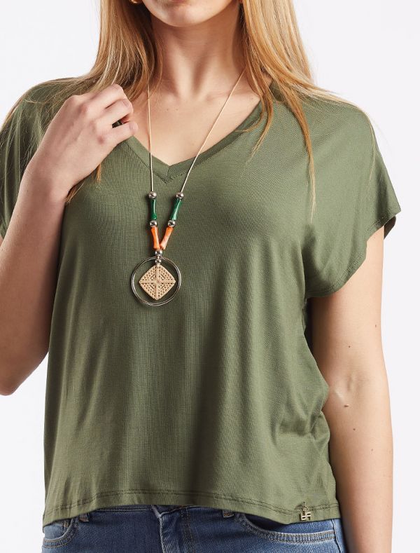 T-shirt manica corta Artigli - militare