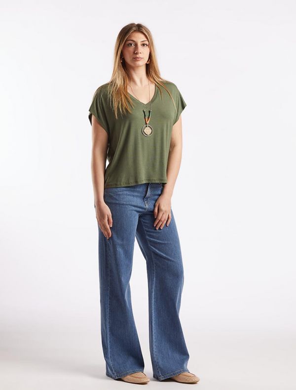 T-shirt manica corta Artigli - militare