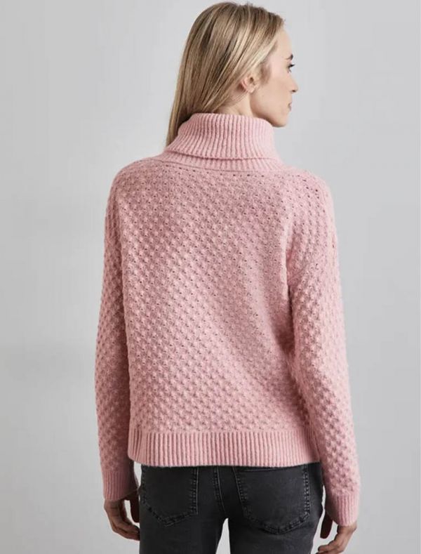 Pullover manica lunga Street One - rosa