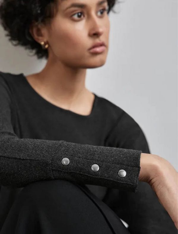 Maglia in felpa Street One - antracite