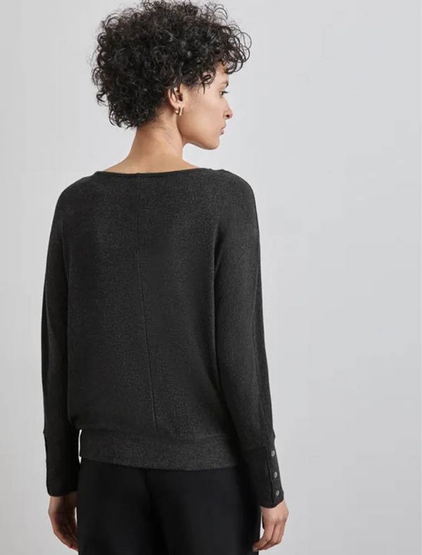 Maglia in felpa Street One - antracite