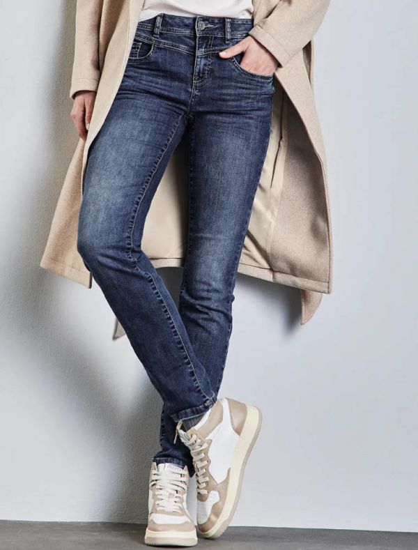 Pantalone jeans Street One - blu