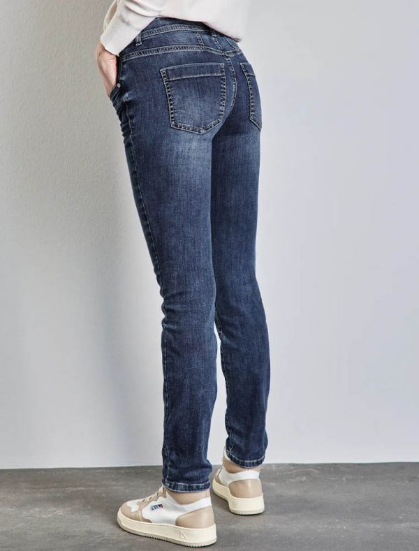 Pantalone jeans Street One - blu