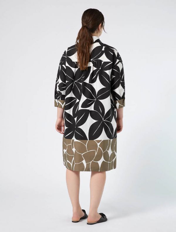 Abito curvy Persona - nero marrone