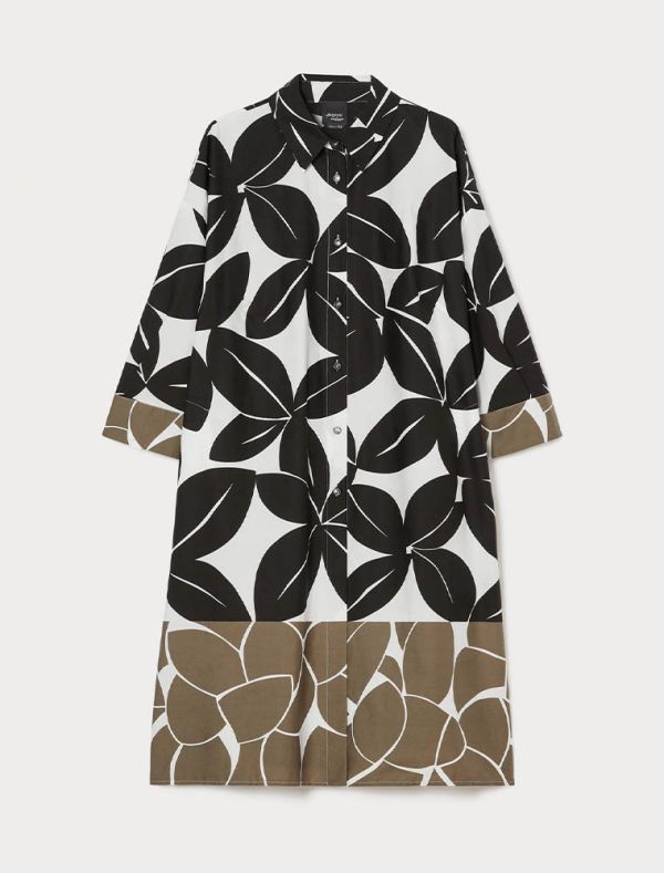 Abito curvy Persona - nero marrone