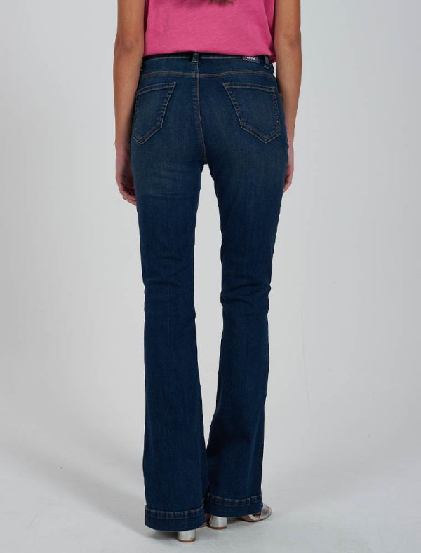 Pantalone jeans Yes Zee - blu navy