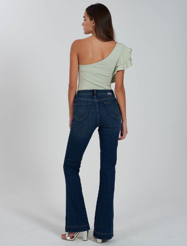 Pantalone jeans Yes Zee - blu navy