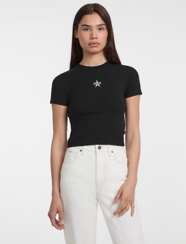 T-shirt manica corta Guess Jeans - black