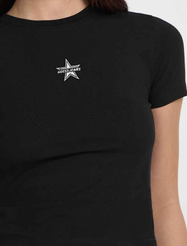 T-shirt manica corta Guess Jeans - black
