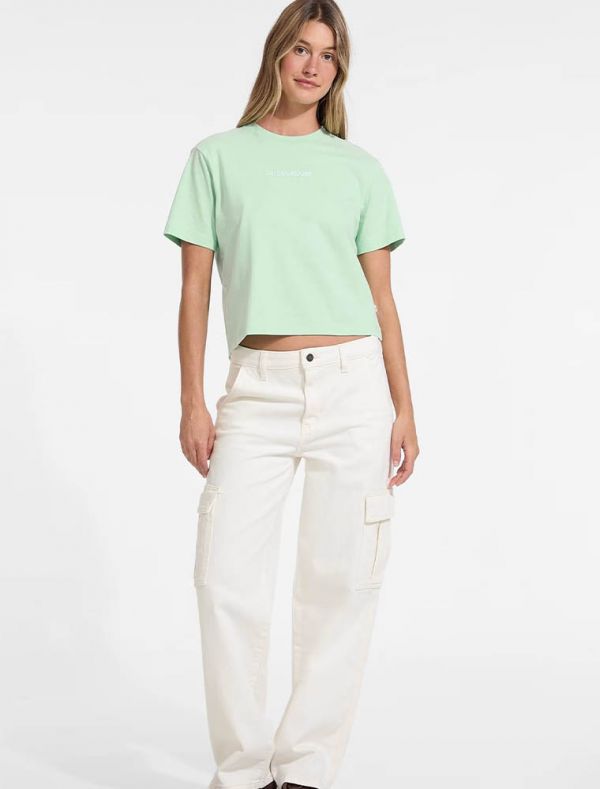 T-shirt manica corta Guess Jeans - green