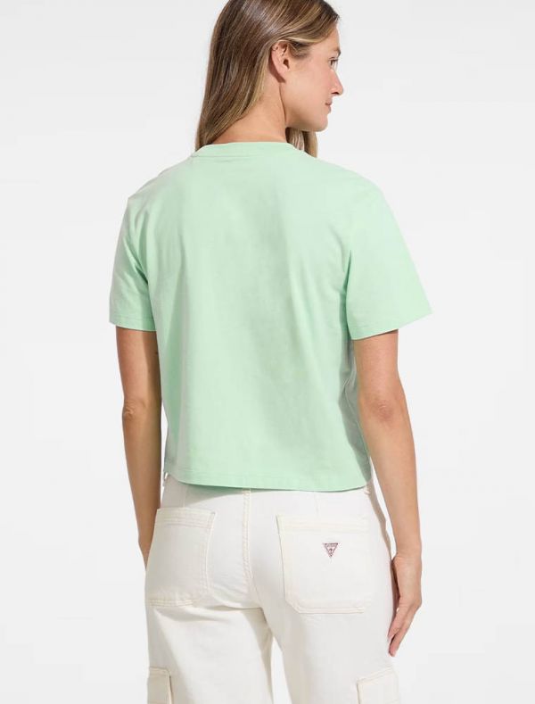 T-shirt manica corta Guess Jeans - green