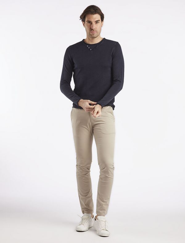 Pantalone casual Stpants - sabbia