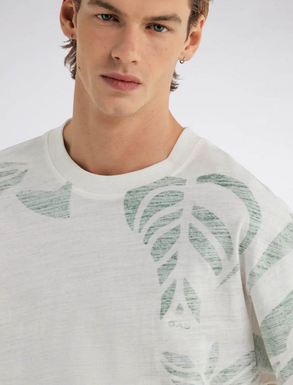 T-shirt manica corta Gas - snow