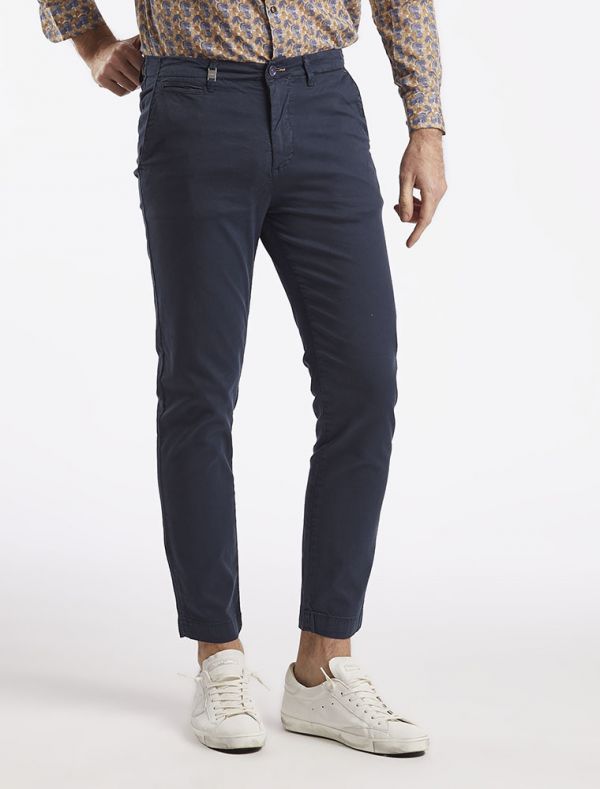 Pantalone casual Seinse - blu navy