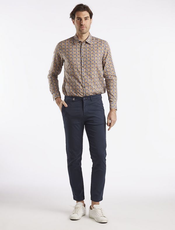 Pantalone casual Seinse - blu navy