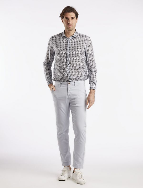 Pantalone casual Seinse - celeste