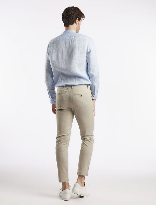 Pantalone casual Seinse - gesso