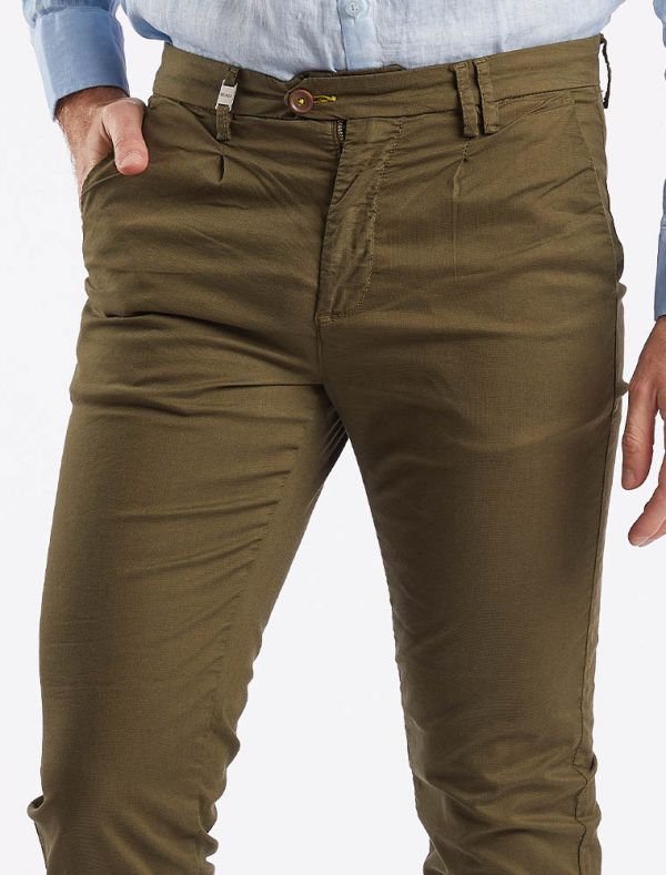 Pantalone casual Seinse - militare