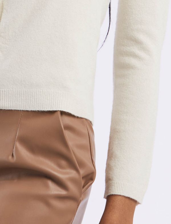 Coprispalla Knit - San Babila - latte