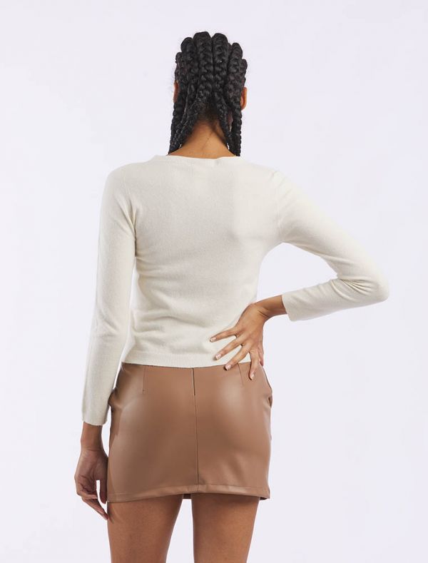 Coprispalla Knit - San Babila - latte