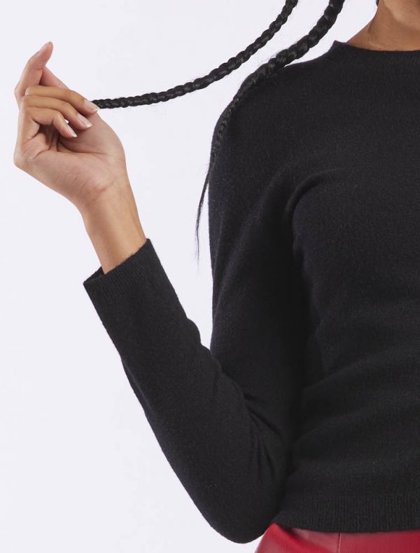 Coprispalla Knit - San Babila - nero