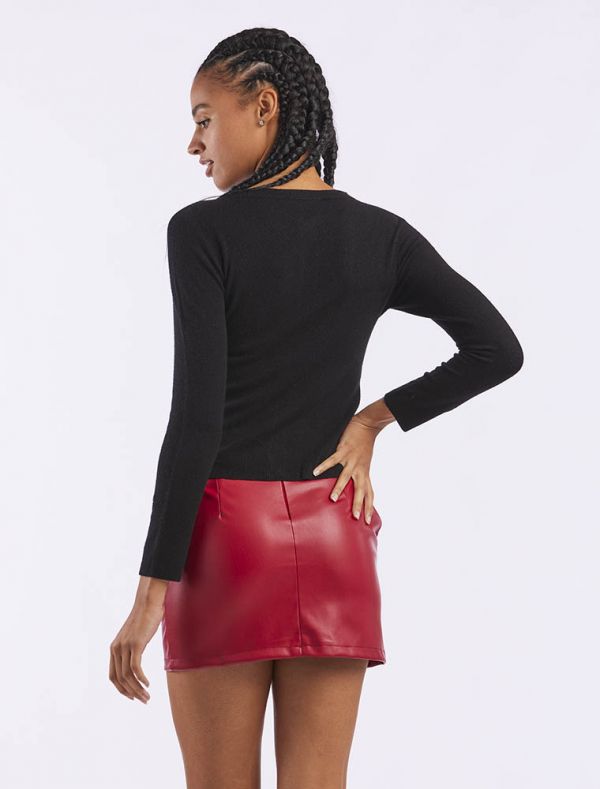 Coprispalla Knit - San Babila - nero