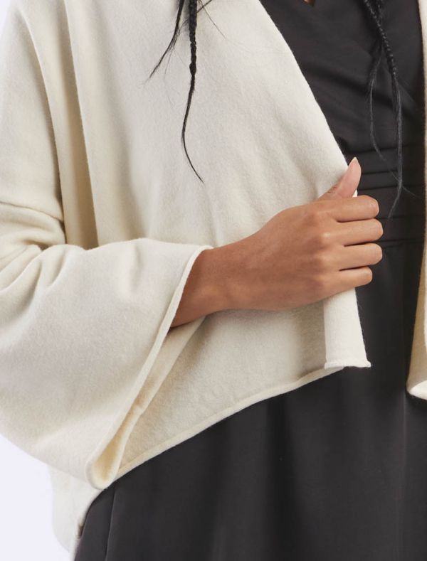 Coprispalla Knit - San Babila - latte