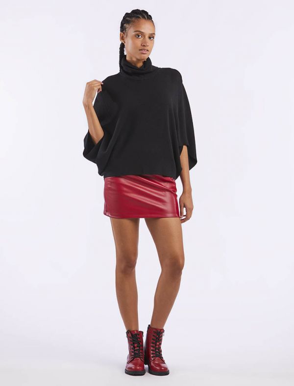 Maglia manica corta Knit - San Babila - nero