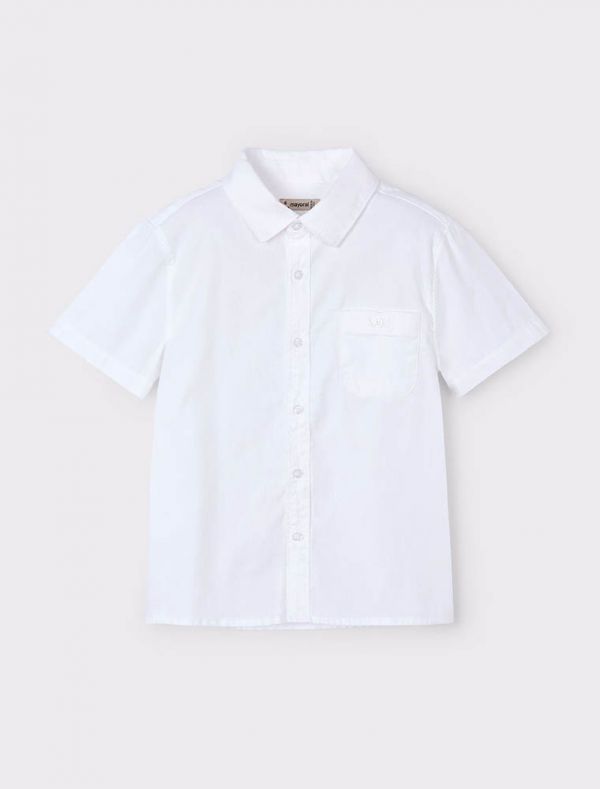 Camicia manica corta Mayoral - bianco