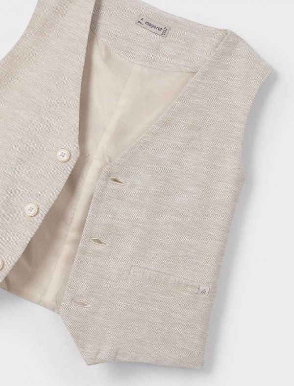 Gilet sottogiacca Mayoral - sabbia