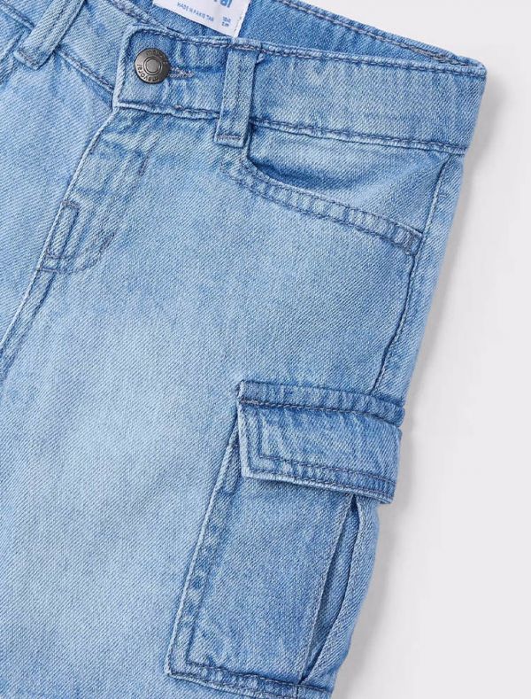 Bermuda jeans Mayoral - medium blue denim