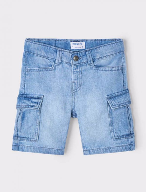 Bermuda jeans Mayoral - medium blue denim