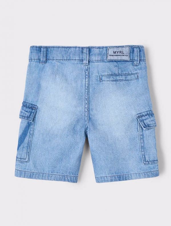 Bermuda jeans Mayoral - medium blue denim
