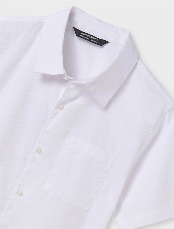 Camicia manica corta Mayoral - bianco
