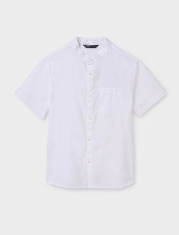 Camicia manica corta Mayoral - bianco