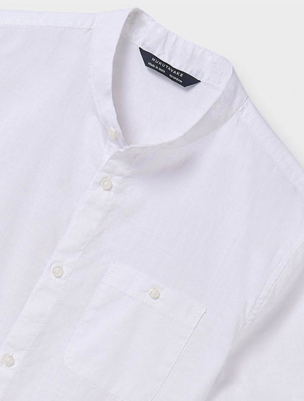 Camicia manica corta Mayoral - bianco