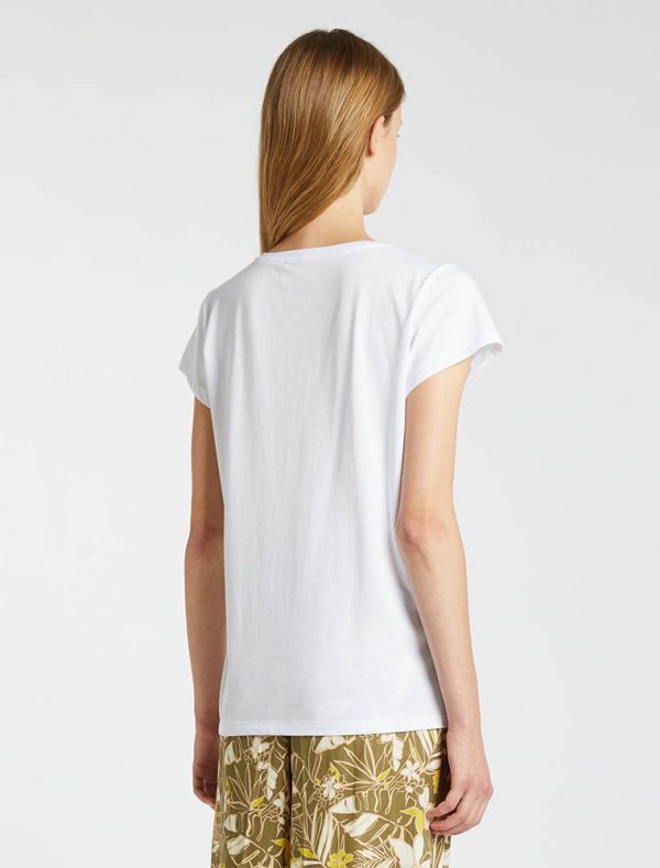 T-shirt manica corta Iblues - bianco