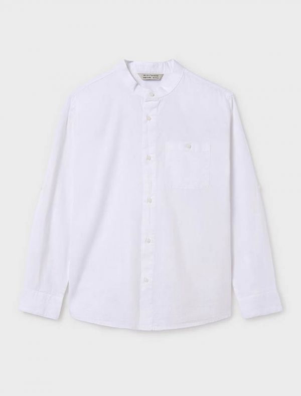 Camicia manica lunga Mayoral - bianco